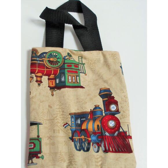 Train mini crayon bag, party favor bag, activity bag - Picture 4 of 4
